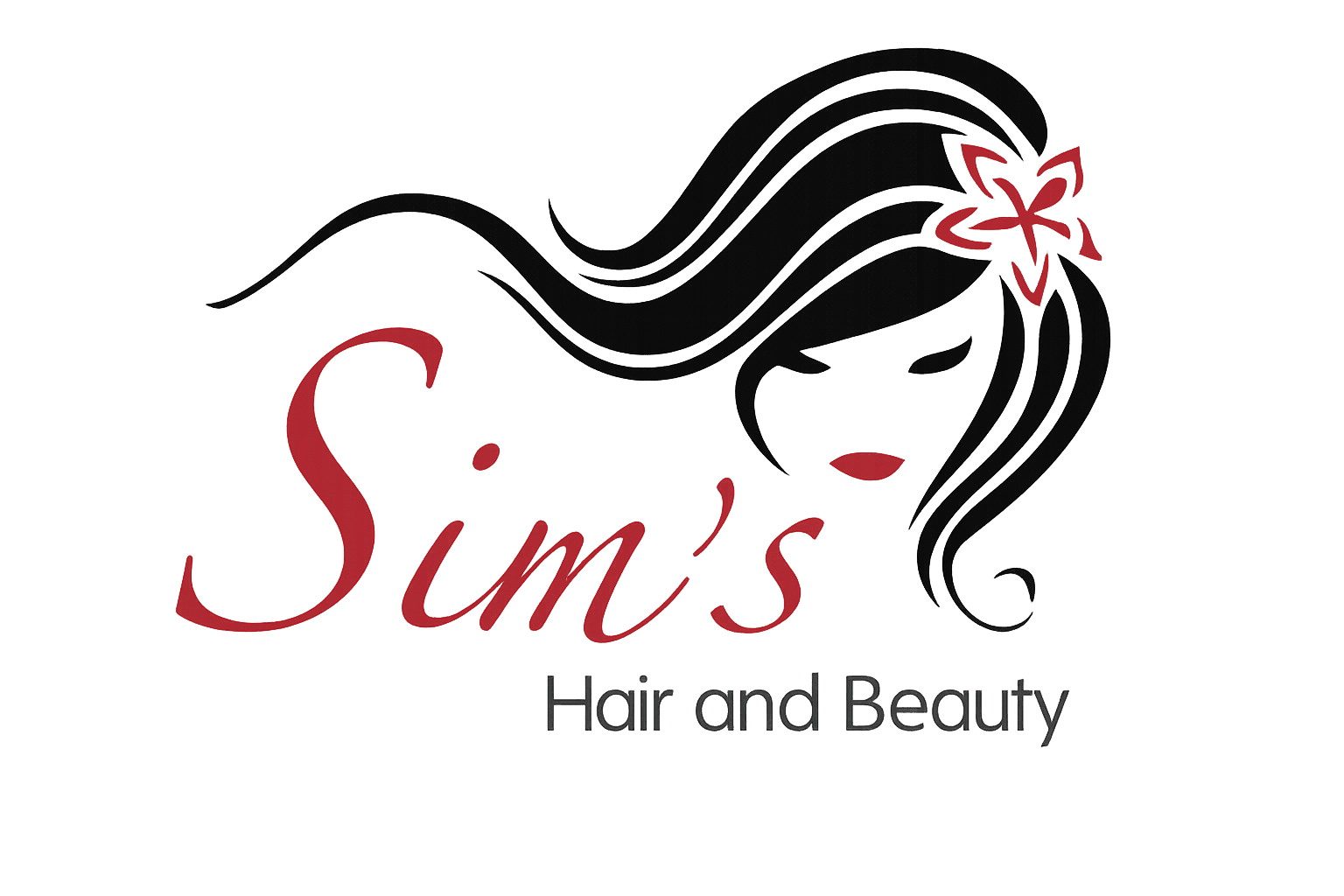 Sim's Hair and Beauty logo